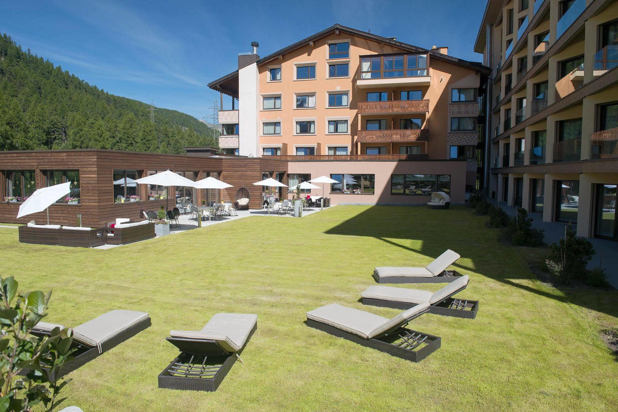 Hotel Palue Pontresina Luaran gambar